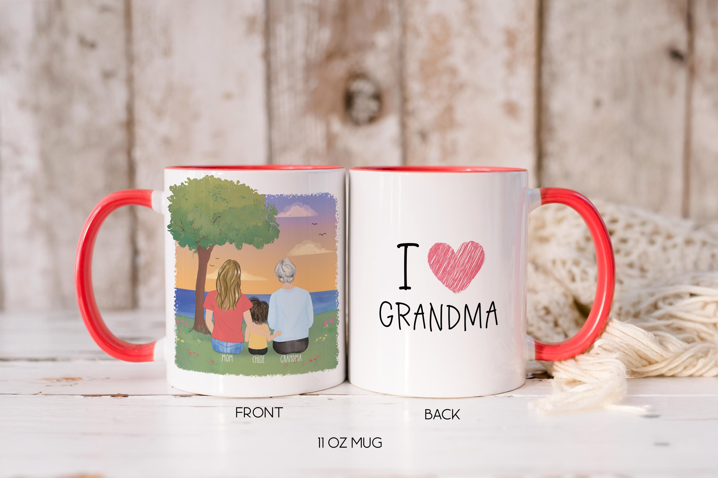 Personalized Coffee Mug for Grandma
