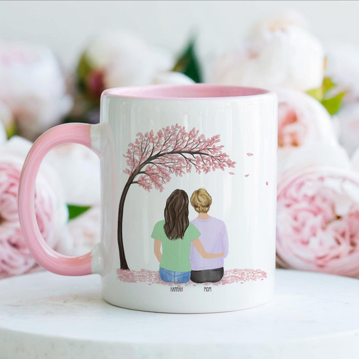 Mug for Mom Personalized Coffee Mug | Custom Illustration | Mother's Day Gift