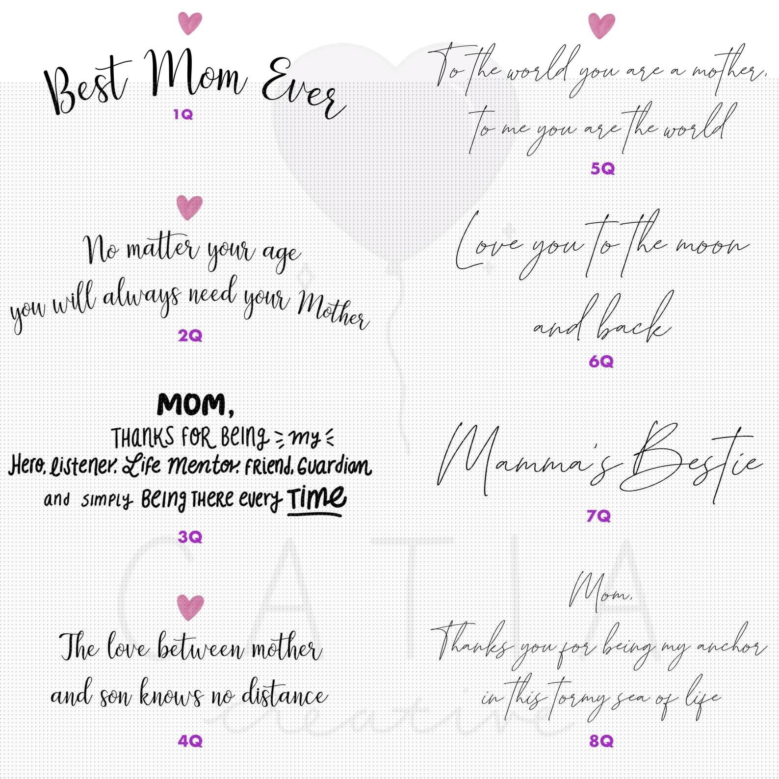Mom and Son - Personalized Wall Art