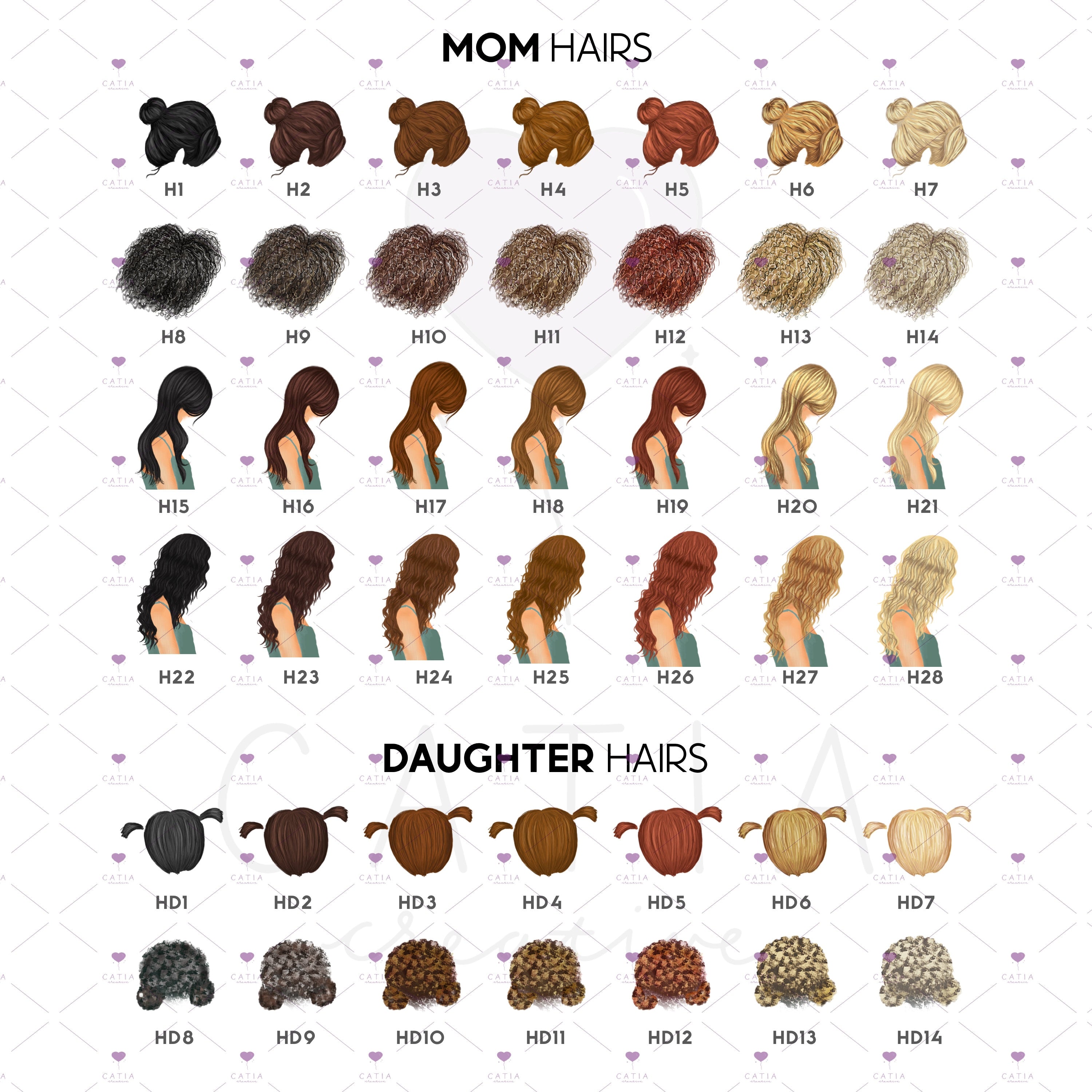 Personalized Family with Toddler Girl Wall Art