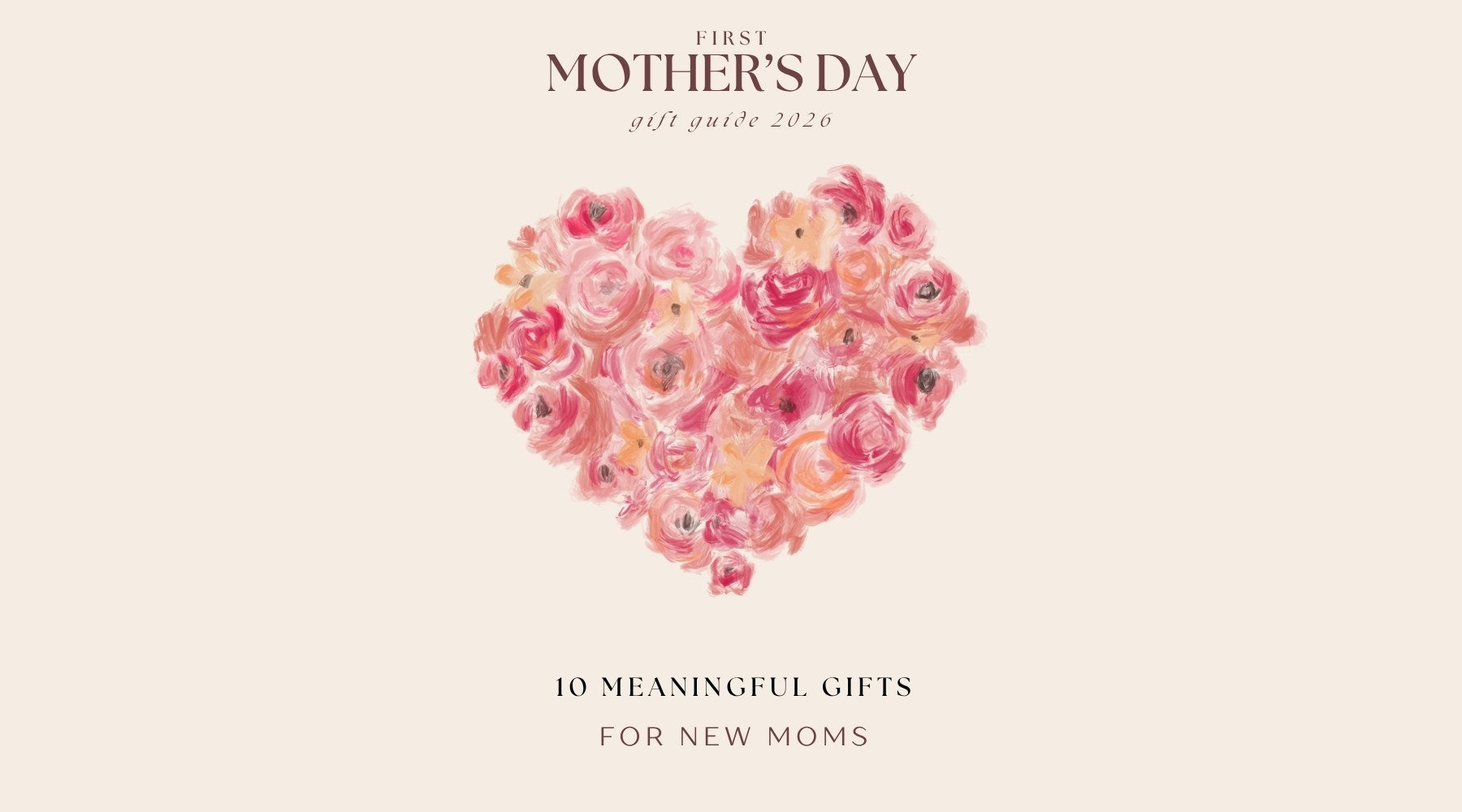 First Mother's Day personalized gift - custom illustrated wall art of new mom and baby by Catia Creative