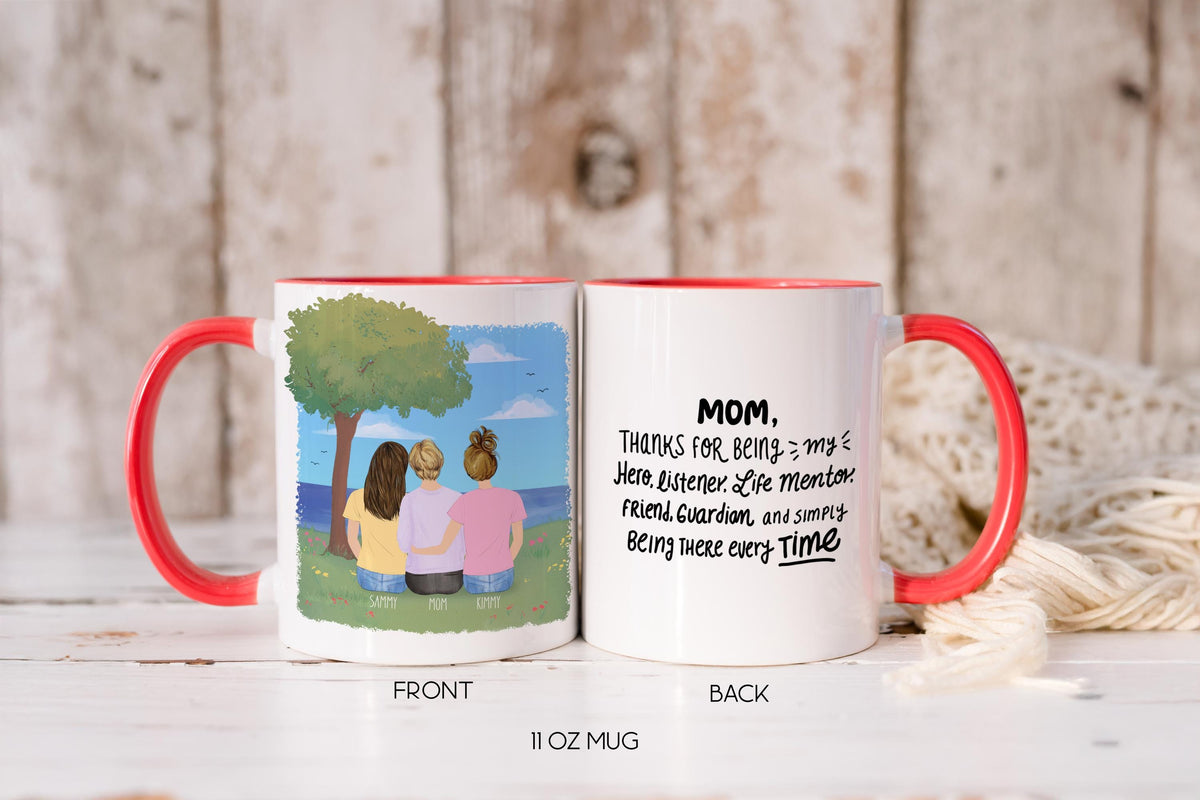 Mom Personalized Coffee Mug | Custom Gift | Mother's Day Gift