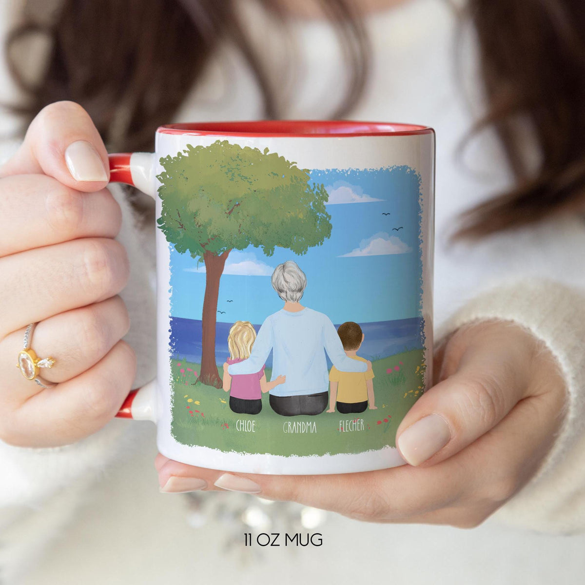 Mom Personalized Coffee Mug | Custom Gift | Mother's Day Gift
