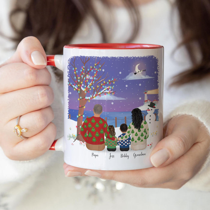 With Grandparents Gift for Grandmother Personalized Coffee Mug | Mother's Day Gift