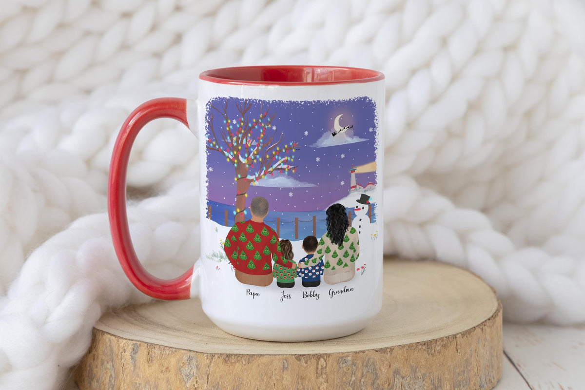 With Grandparents Gift for Grandmother Personalized Coffee Mug | Mother's Day Gift