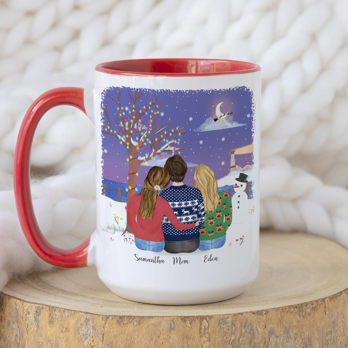 With Mom Daughter Customizable Gift for Mom Daughter Custom Gift for Mom Holiday Coffee Mug Mother Personalized Coffee Mug | Mother's Day Gift
