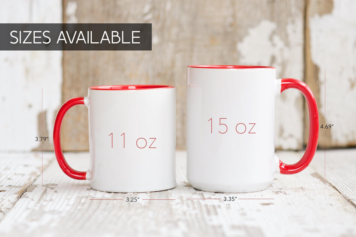 Grandmother and Kids Personalized Coffee Mug | Custom Illustration | Mother's Day Gift