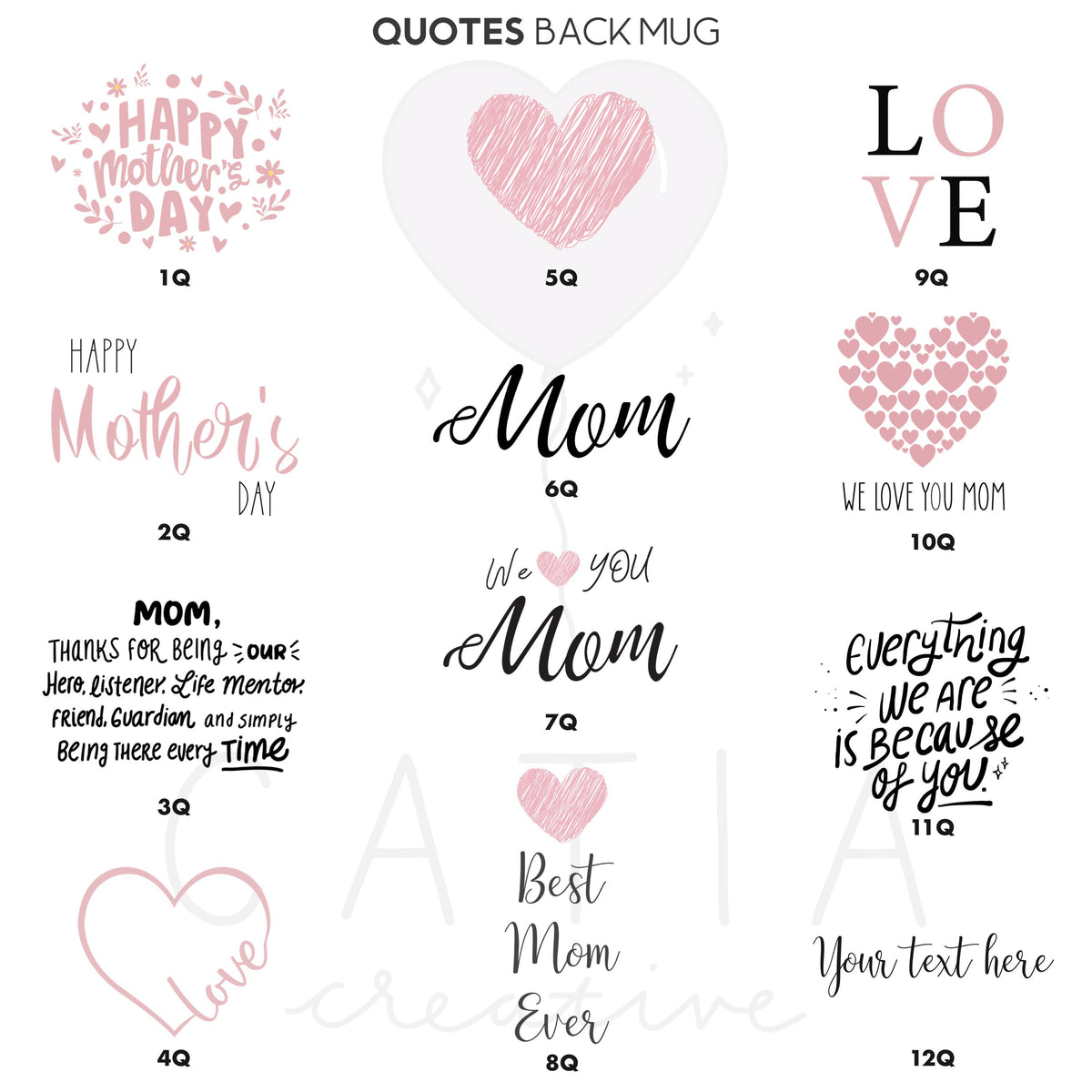 Mug for Mom Personalized Coffee Mug | Custom Illustration | Mother's Day Gift