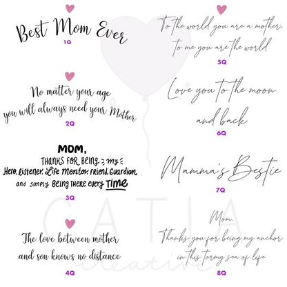 Mom and Son - Personalized Wall Art