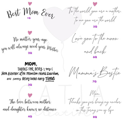 Mom and Daughter - Personalized Wall Art