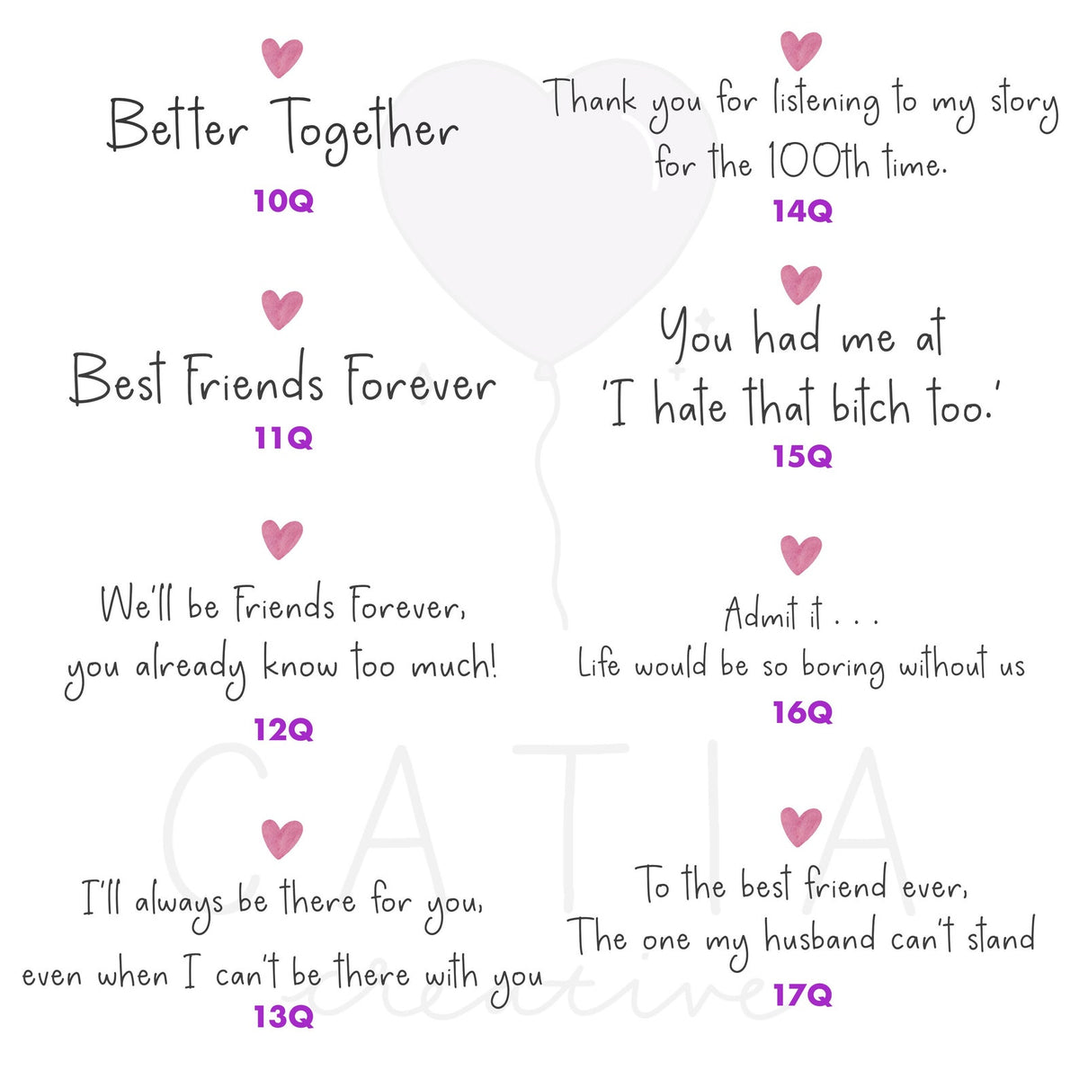 Best Friends Forever Personalized Canvas Print | Custom Wall Art | Best Friends Gift