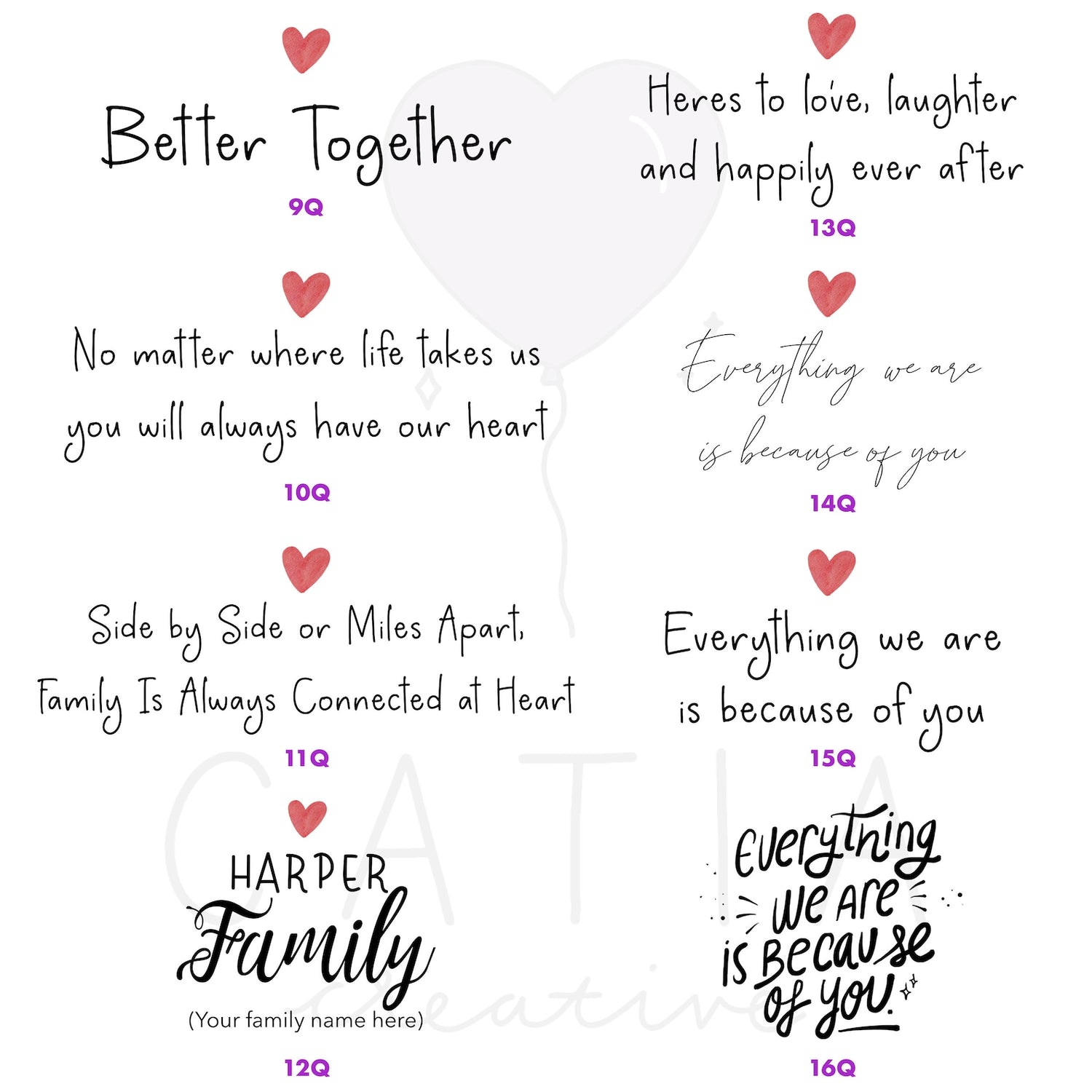 Family Together - Personalized Wall Art