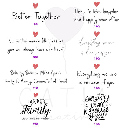 Family Together - Personalized Wall Art