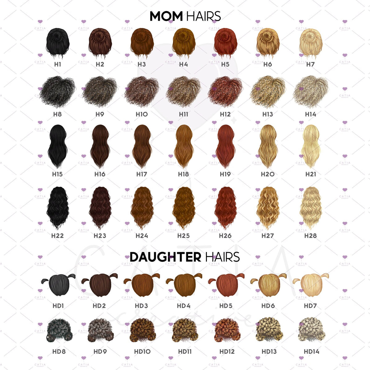 Mom Dad and Girl Personalized Canvas Print | Custom Wall Art | Mother's Day Gift