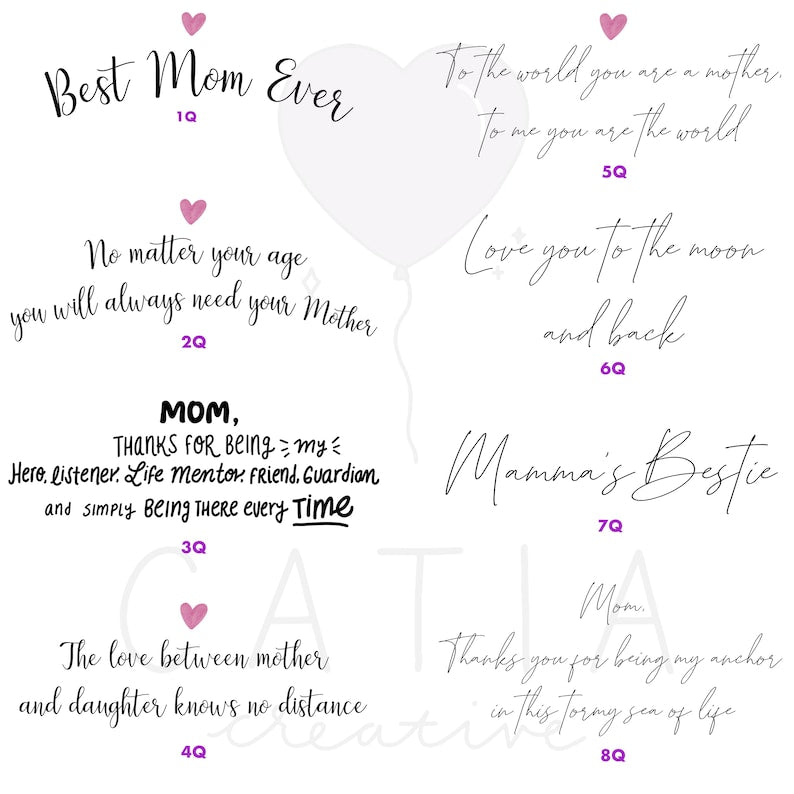 Mom and Daughter Personalized Wall Art