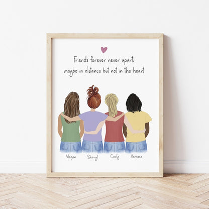 Customizable Best Friends Artwork