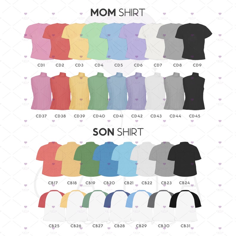 Customizable Mom and Little Boy with Cat Artwork