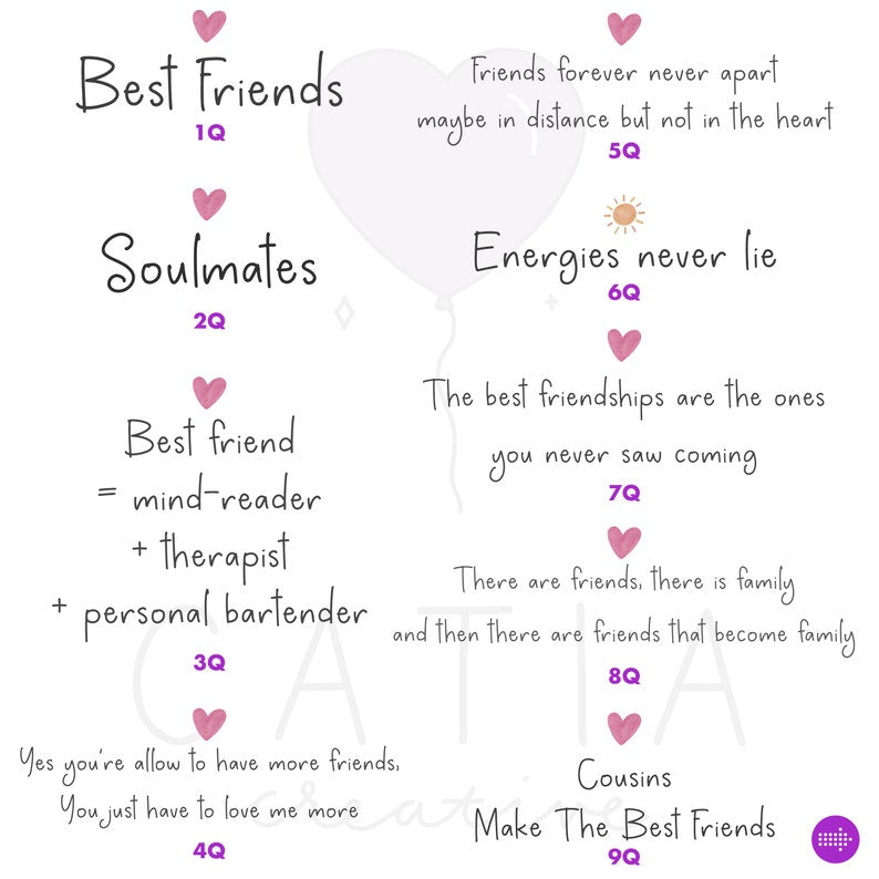 Customizable Best Friends Female and Male Wall Art