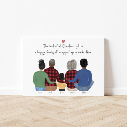 Family Together - Personalized Wall Art