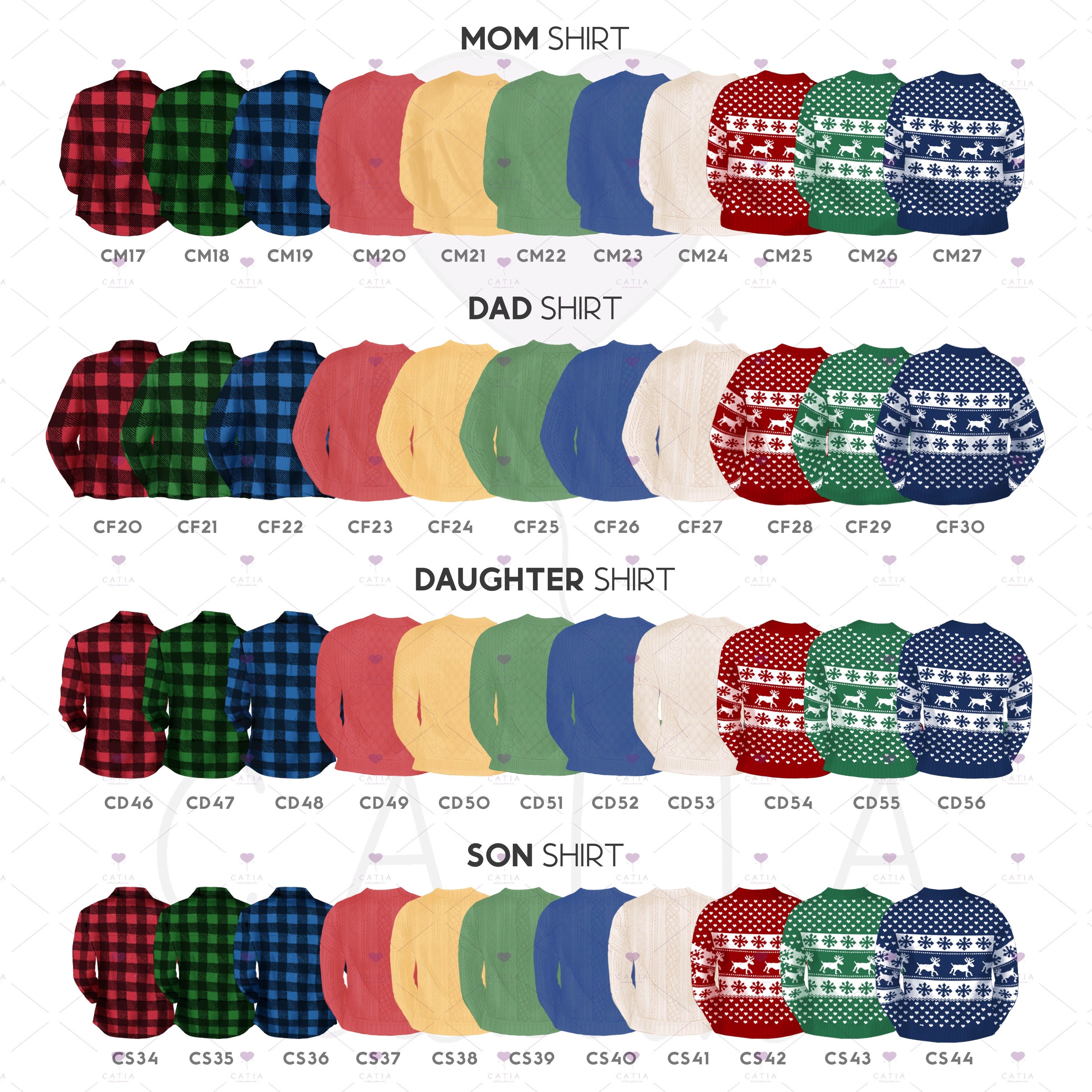 Personalized Christmas Ornament for the whole family