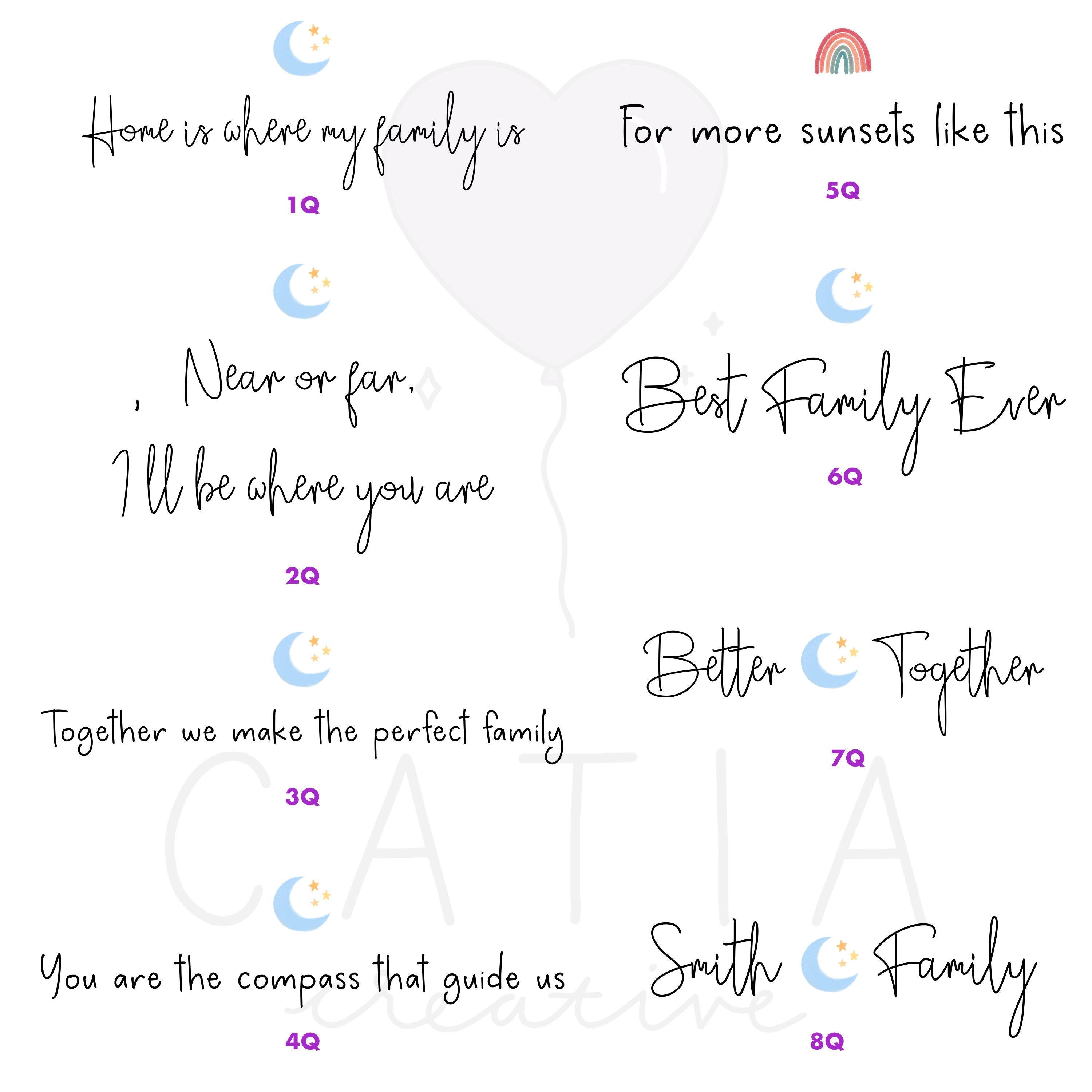 Customizable Family with Dog Wall Art