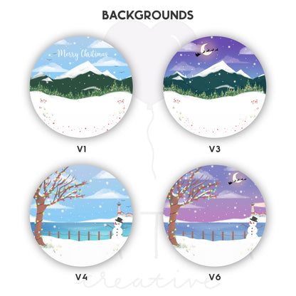 Personalized Christmas Ornament for the whole family